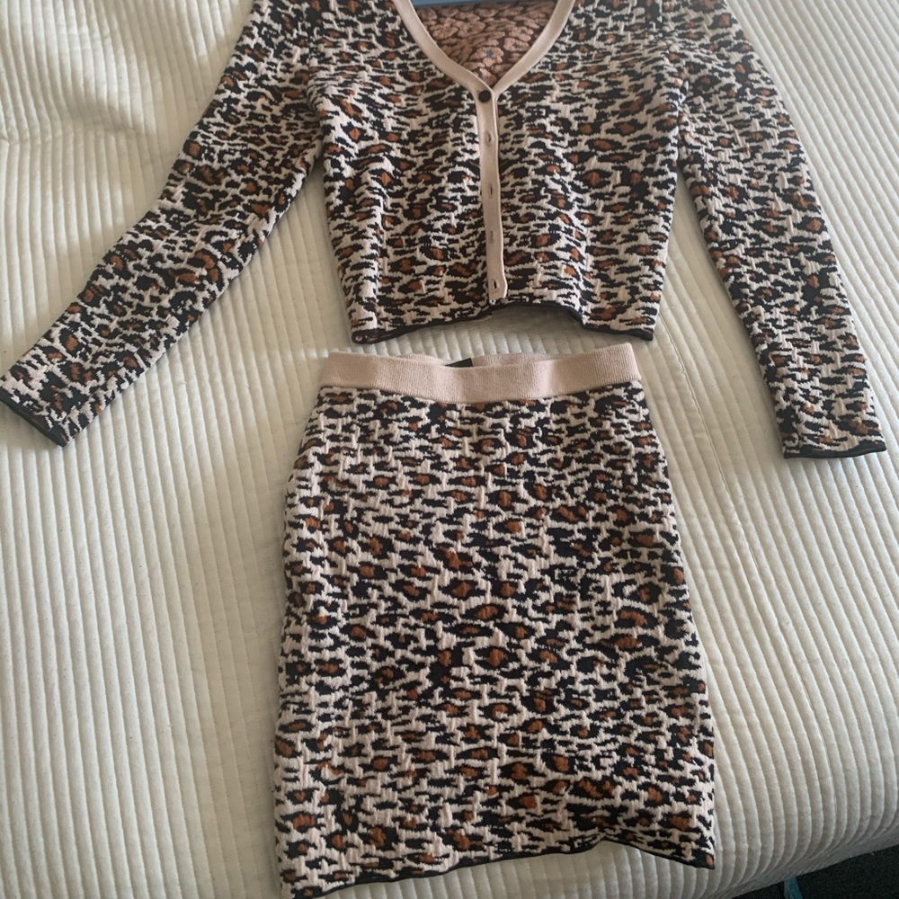 Urban outfitters cheetah set